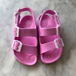 Girls summer sandals. Toddler size 8